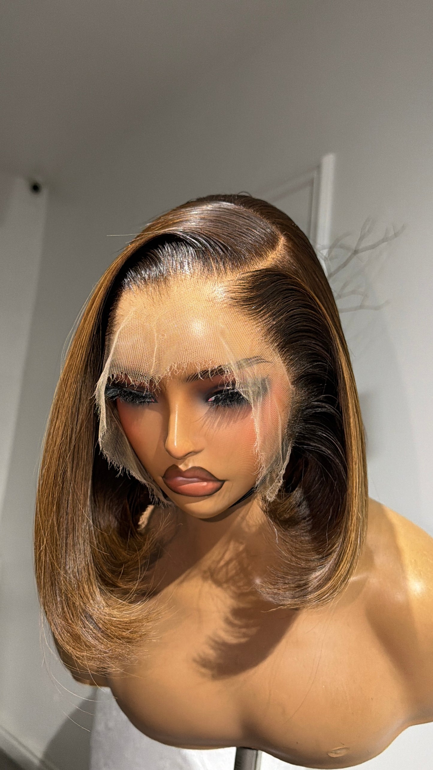 Brown Mix Bob Wig