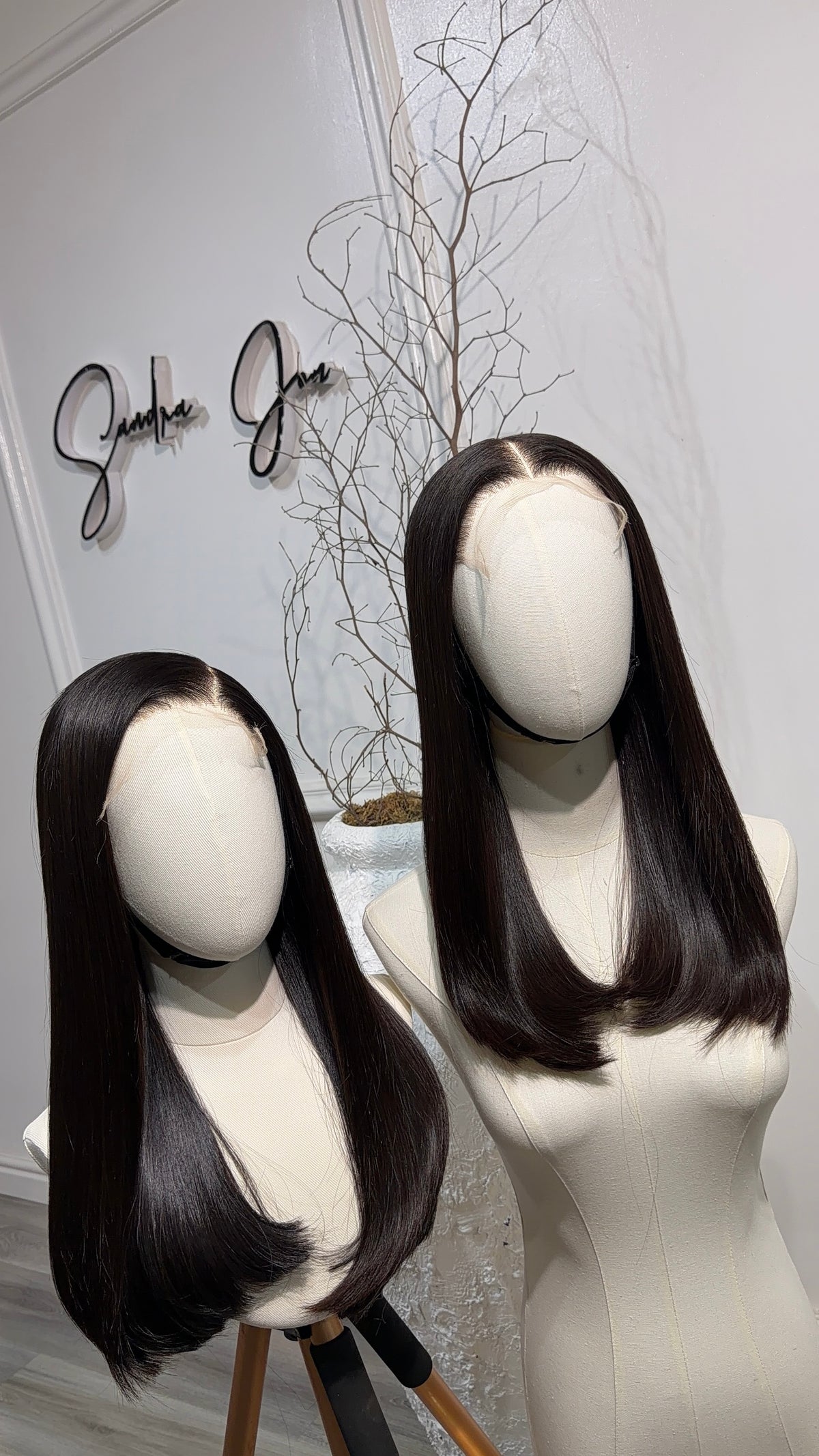 Thick Strands Straight Wig| 16/18 Inches| 6x6 HD Lace Closure 300g