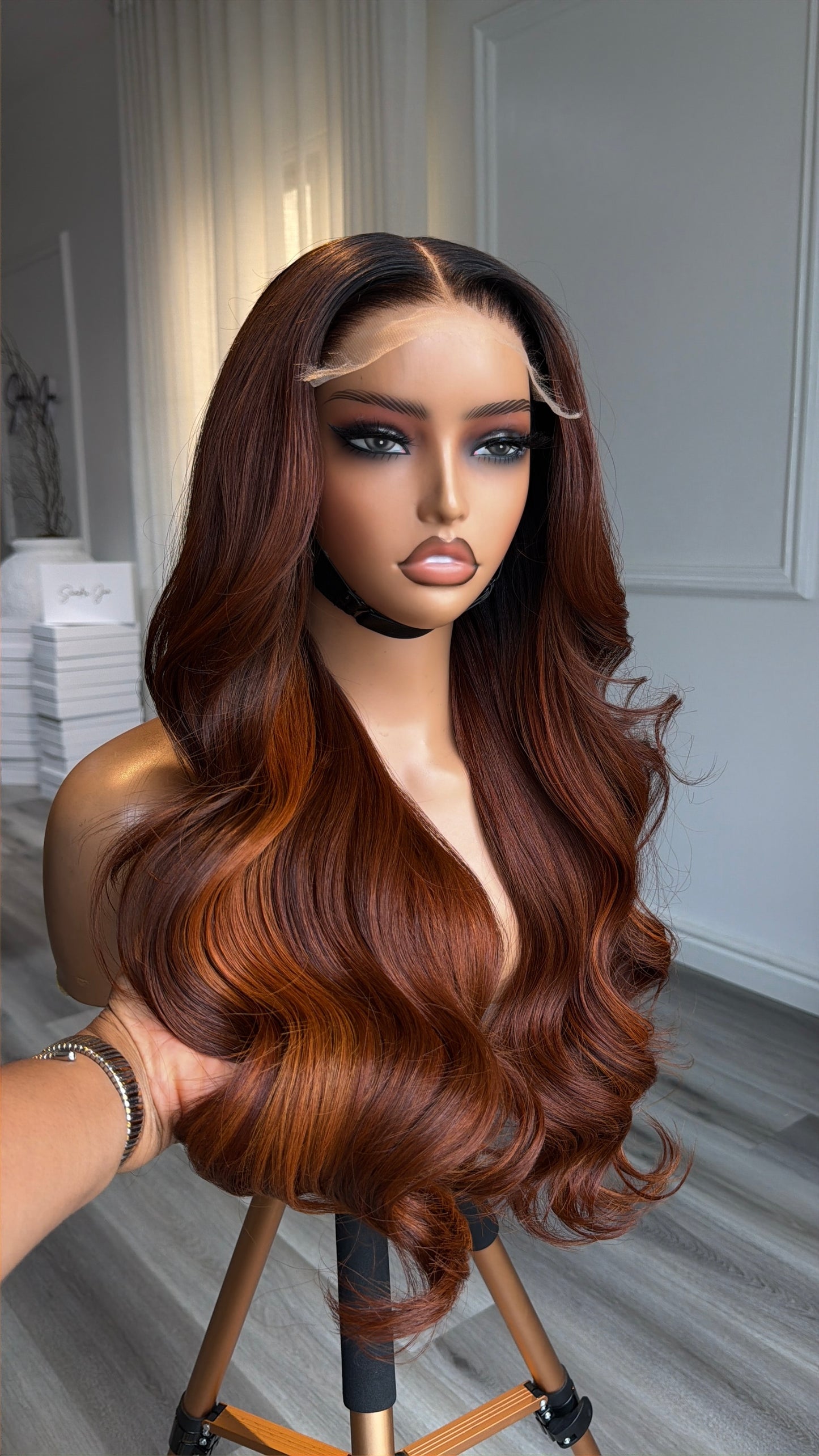 Wavy Unit in Copper mix