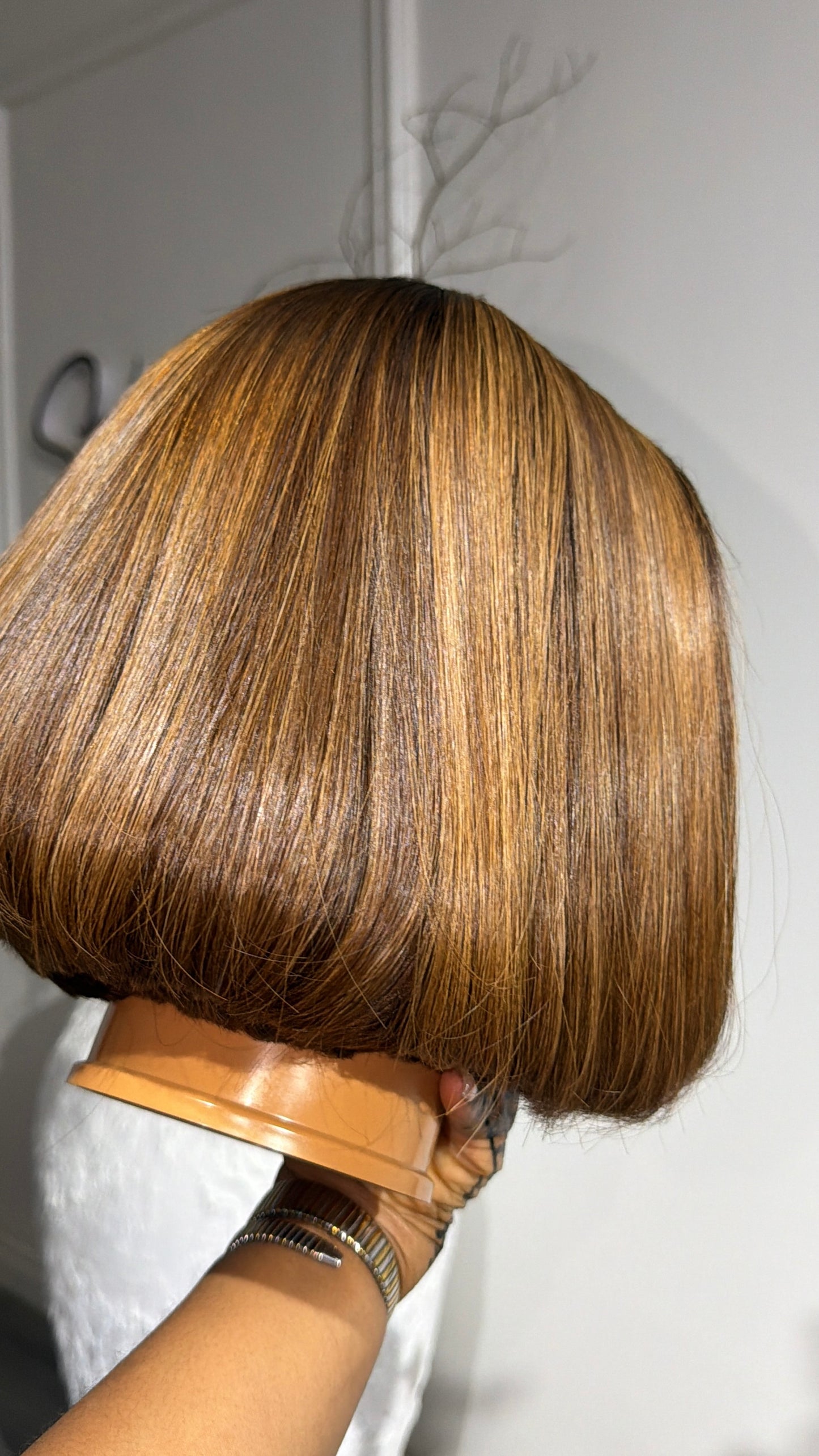 Brown Mix Bob Wig