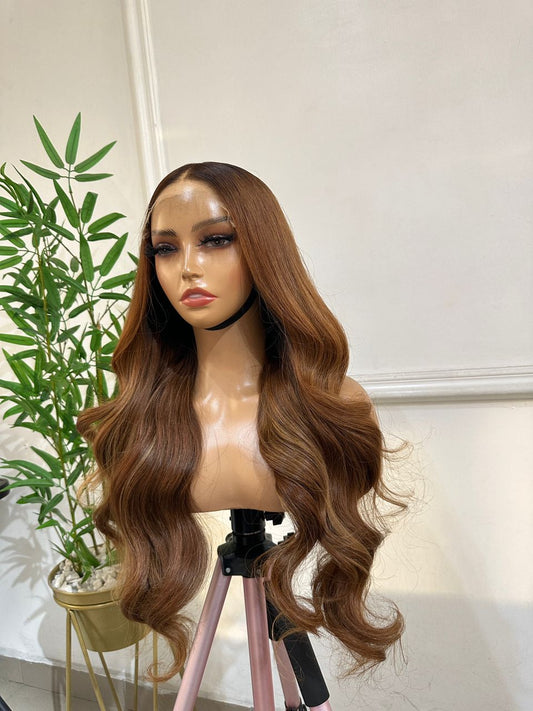 Wavy Unit in Honey Brown Mix  (400g)